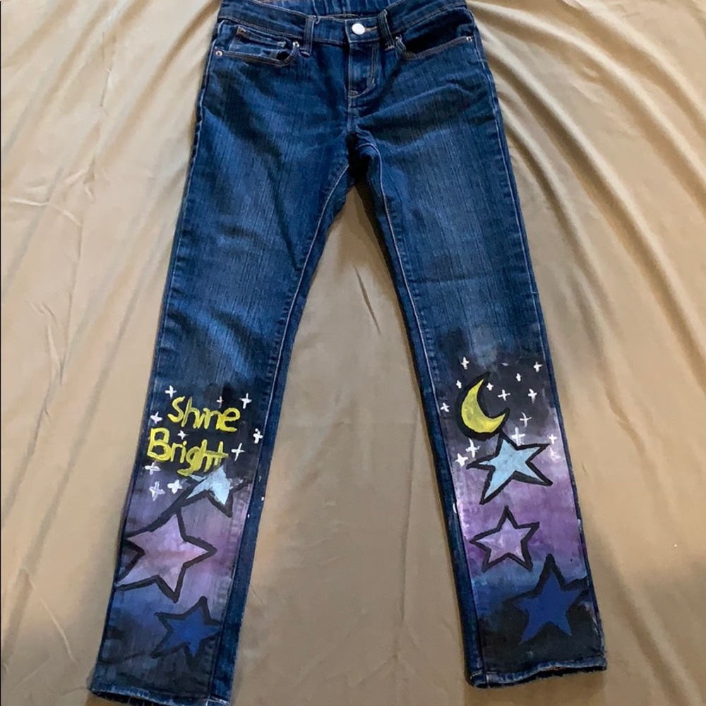 Shine Bright 🤩 Customized Jeans